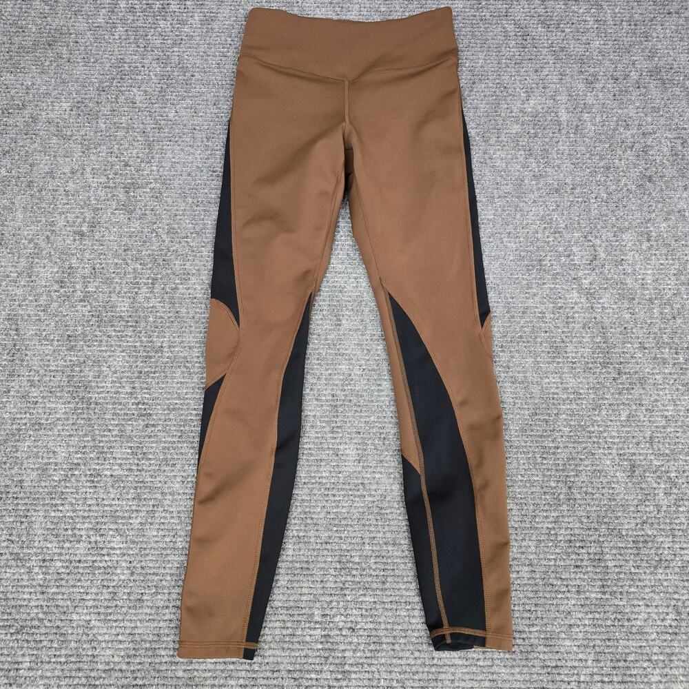Jordan Sport Tech Leggings Womens Small Cacao Wow Black High Rise
